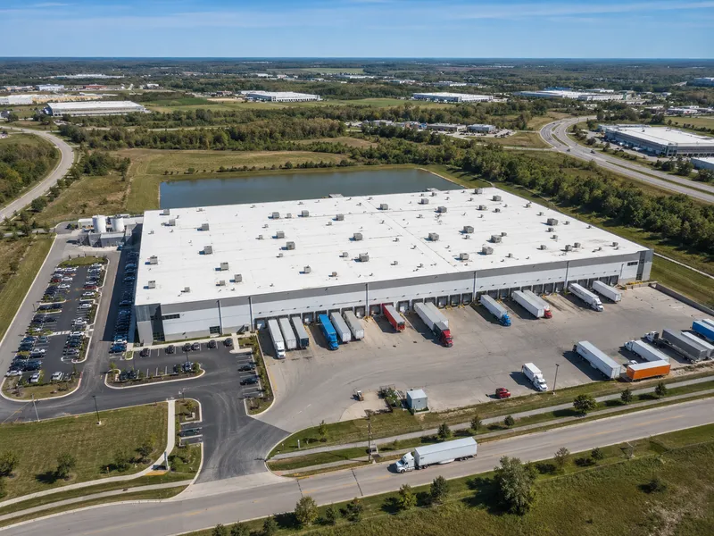 Industrial development traffic impact study in Lancaster, Texas
